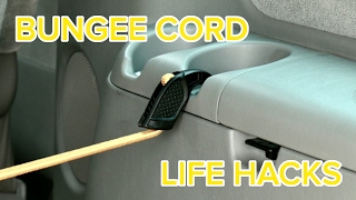 6 Bungee Cord Life Hacks