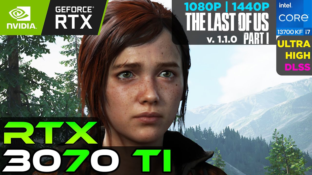 The Last of Us Part 1 PC Patch 1.1.2.0, RTX 4070 4K, 1440p, 1080p DLSS 3.5  Quality