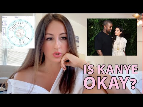 The astrology chart/horoscope of Kanye West – what is going on?