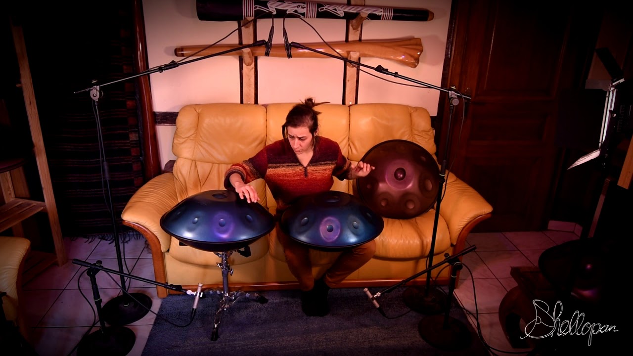 Handpan - D/A minor & C/F minor played together by Béren