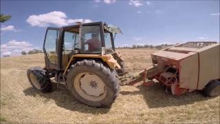 Saison de paille 2016 [GoPro] Pressage / Ramassage / Agriculture /Fergusson / Moisson d'orge blé /