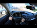 2013 Mazda 3 1.6L (105) POV TEST DRIVE