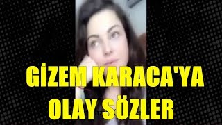 Sinem Umaştan Gizem Karacaya Olay Sözler Büyük Ah Etmiştim İyi Oldu