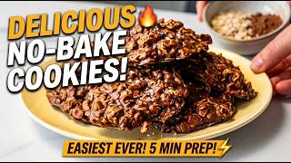 Grandma’s Easy No Bake Chocolate Oatmeal Cookies