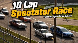 10-Lap Spectator Race at Hudson Speedway - August Thrill Show 2026