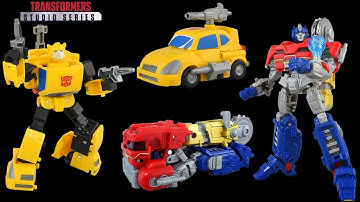 Takara Transformers Studio Series DEVASTATION BUMBLEBEE + TF ONE ORION PAX STOCK IMAGES