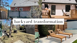 Major Backyard Renovation | Before & After by Becca Webster 1,476 views 2 years ago 6 minutes, 36 seconds