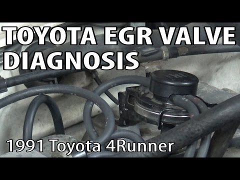 DIY Toyota EGR Valve Diagnostics – Back Pressure Modulated