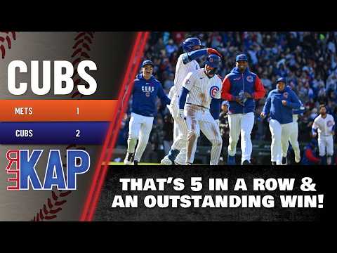 Rekap ®: ⚾️ Chicago Cubs 2-1 Win Over Ny Mets. ‘that’s 5 In A Row & An Outstanding Victory!’