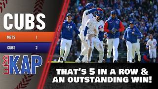 Rekap ®: ⚾️ Chicago Cubs 2-1 Win Over Ny Mets. ‘that’s 5 In A Row & An Outstanding Victory!’