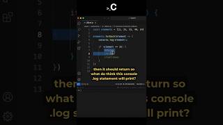 JS Gotcha: Does return Stop forEach? 😱 #coding #codinginterview #javascript