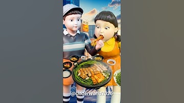 Squid Game AI Korean BBQ ASMR #squidgame #squidgame2 #ai #asmr