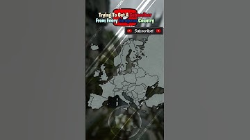 Trying To Get A Sub From Every #european #country | Day 1 | #map #europe #mapping #mapper #shorts