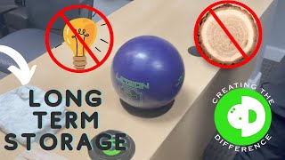 How to PROPERLY STORE Your Bowling Ball for Long Periods of Time (Summer Months)