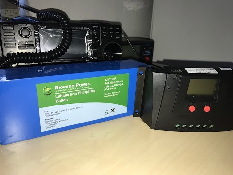 Bioenno LifePO4 Batteries, Solar Charging, For Ham Radio And More!