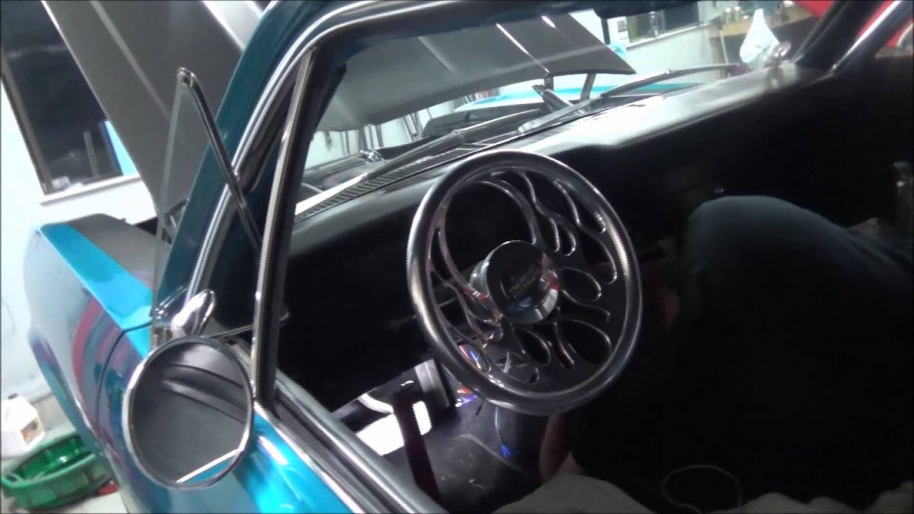 SYF: Rusty's Radio and 1968 Impala progress. paint net