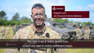 Implementation of SitaWare: Army Tactical Communication