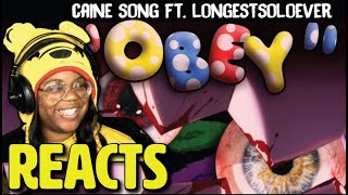 The Amazing Digital Circus Song | "OBEY" feat  @longestsoloever  | AyChristene Reacts