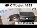 Hp officejet 4652  spec  startup  2018 unboxing review