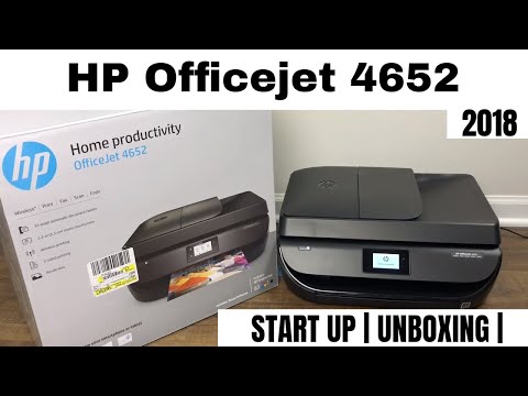 HP Officejet 4652 | Spec | Startup | 2018 Unboxing Review