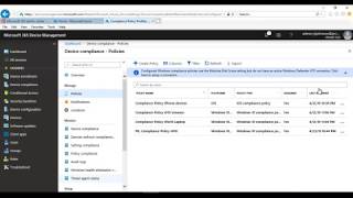 How to create Compliance Policy in Microsoft 365 Management | Device compliance policies in Intune