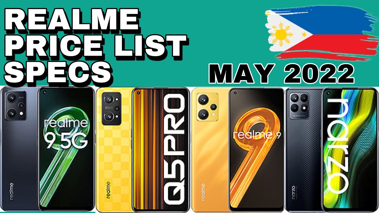 Realme Price List in the Philippines 2022 | Boss Nai