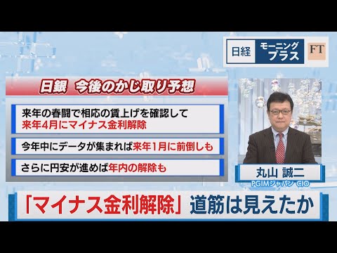 「マイナス金利解除」 道筋は見えたか【日経モープラFT】（2023年9月25日）