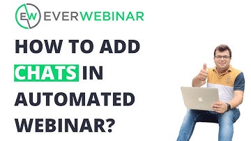 How to add chats messages in Everwebinar?