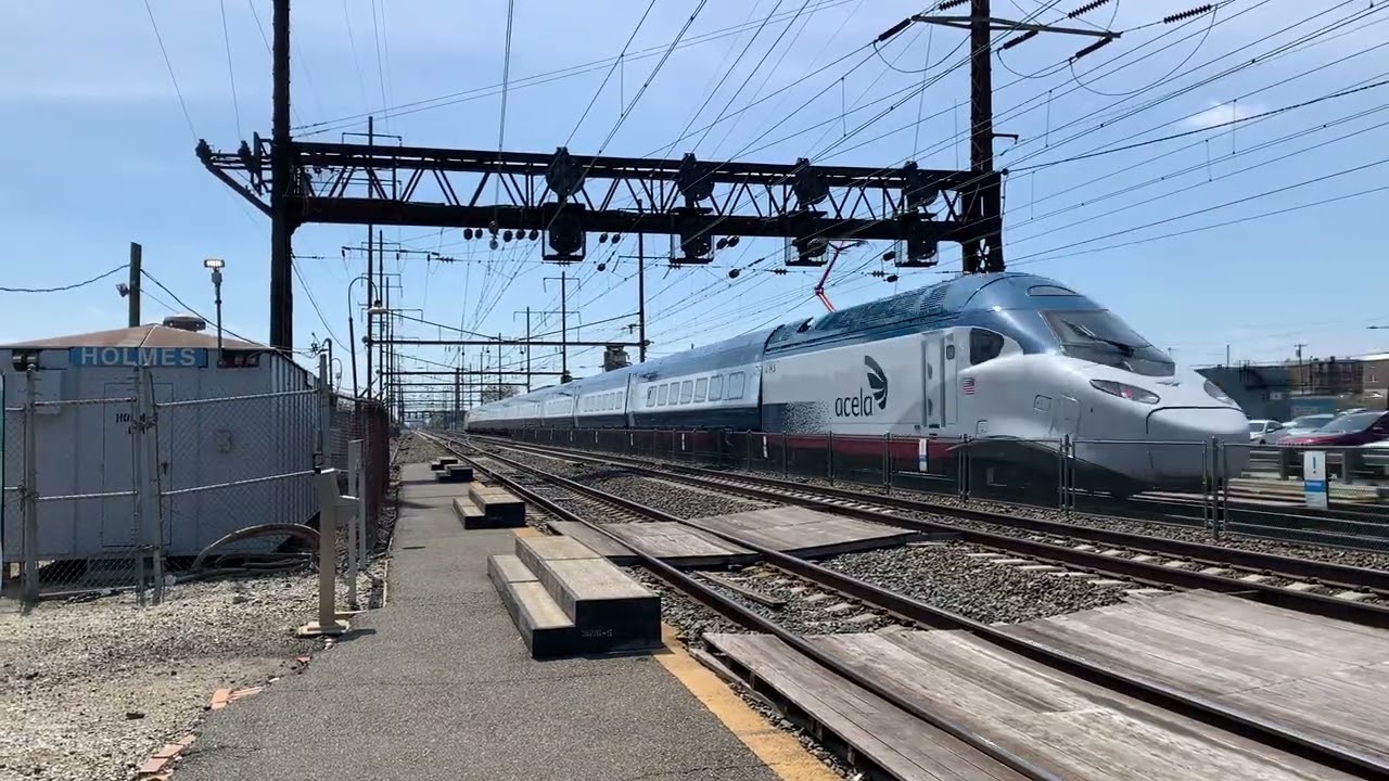 Amtrak Acela Test Train