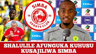 PETER SHALULILE Afunguka Kuhusu Kusajiliwa SIMBA SC Dirisha Kubwa La Usajili
