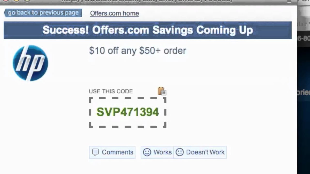 HP Coupon Code 2013 - How to use Promo Codes and Coupons ...