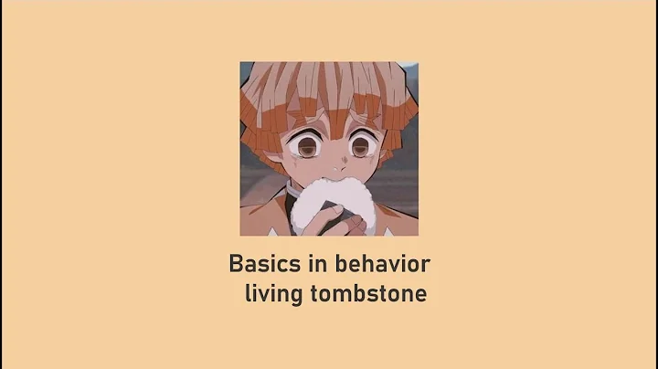Basic in behavior - living tombstone (lyrics) | {slowed}