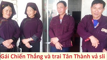 .Gái đẹp chiến Thắng và trai Tân Thành hát sli hội Đồng Mỏ