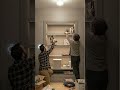 This Boring Hallway Niche Became a Luxury Built-In Cabinet😲 #airenovation #beforeafter #homemakeover