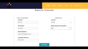 Spark Foundation Task 1. Web Development: Basic Banking System using Laravel, Mysql