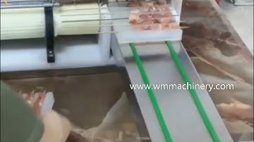 Automatic BBQ Meat Skewer Machine Meat Skewer Stringing Machine Customize Kebab Skewer Machine