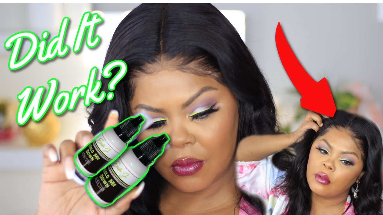 How To Properly Use Hold Me Down Lace Glue System by @IAmErickaJChannel +  Honest Review 