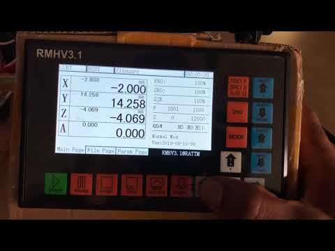 Offline CNC Motion Controller RATTM MOTOR RMH V3. ( See description for manual link)
