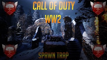 How To Spawn Trap On Ardennes Forest COD WW2