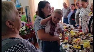 Отмечаем День Рождения Оли , все собрались!🌻Украинское село