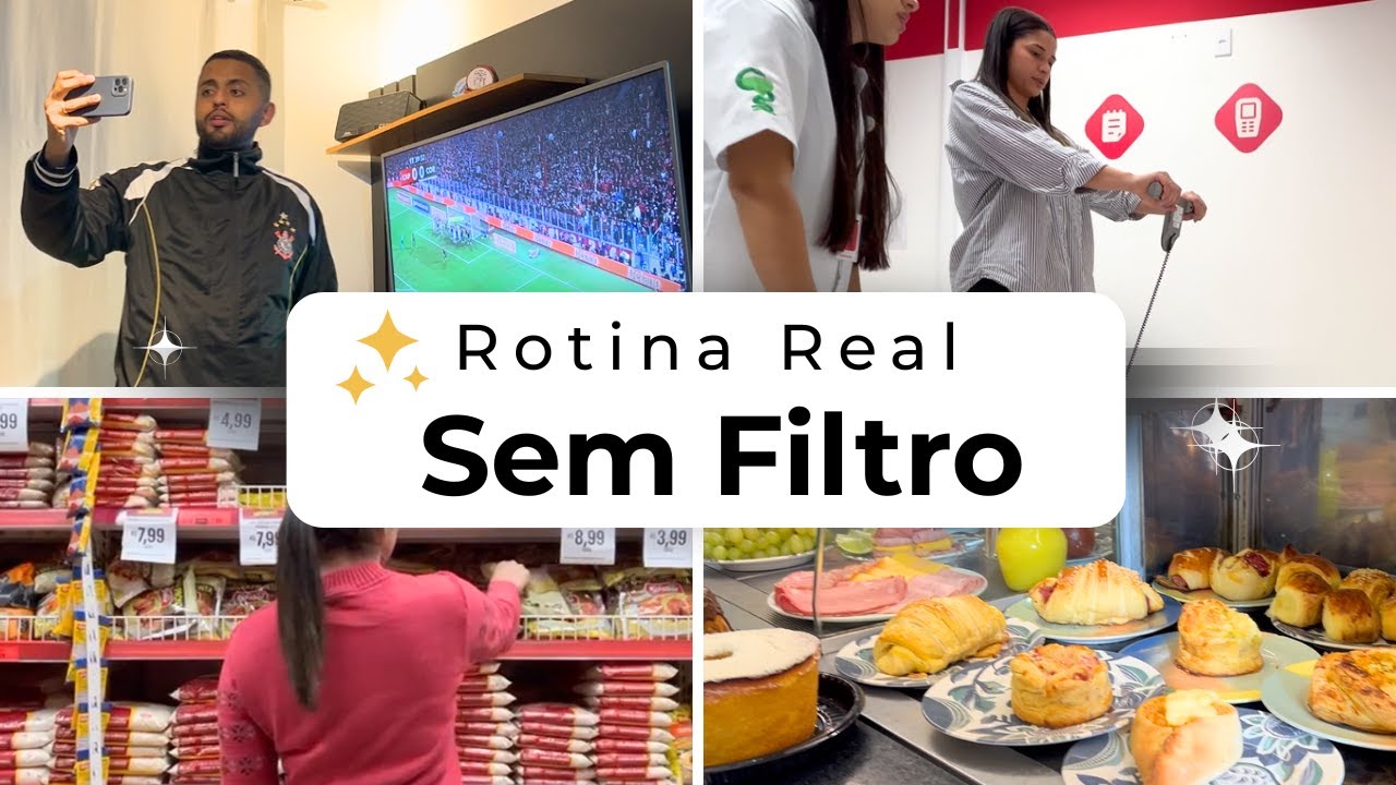 Rotina de Uma Vida Real: Jogo, Bioimpedância e Padaria 🍞⚽