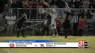 Good Hope ends West Morgan's perfect season, 31-7