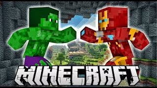 Hulk Kafa VS İron Man | Minecraft Süper Kahramanlar Modu | Bölüm 2