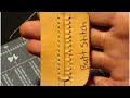 7 Different Ways to Stitch Leather by Hand