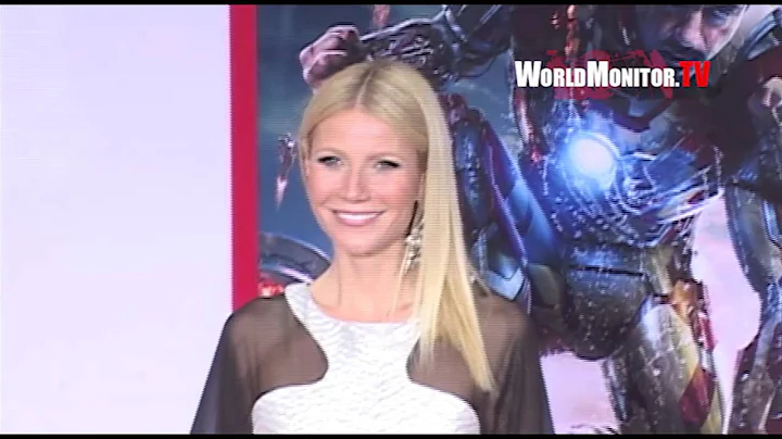 Gwyneth Paltrow so gorgeous arriving at Iron Man 3 Los Angeles Film Premiere