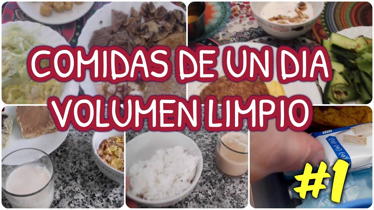 Dieta ganar volumen limpio