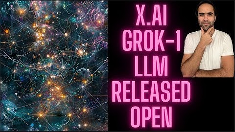 x.ai Open Release of Grok-1 LLM - all you need to know in few minutes !