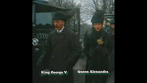 King George V , queen Alexandra and queen mary