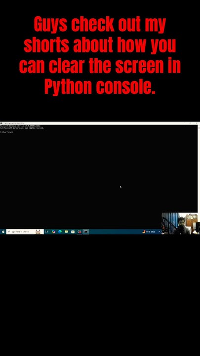 2025 | Say Goodbye to Clutter: Clear Python Console Easily! #coding # ...