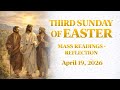 ✝️ THIRD SUNDAY OF EASTER 2026 | Mass Readings & Reflection | Jesus Revealed in Bread #EasterSeason